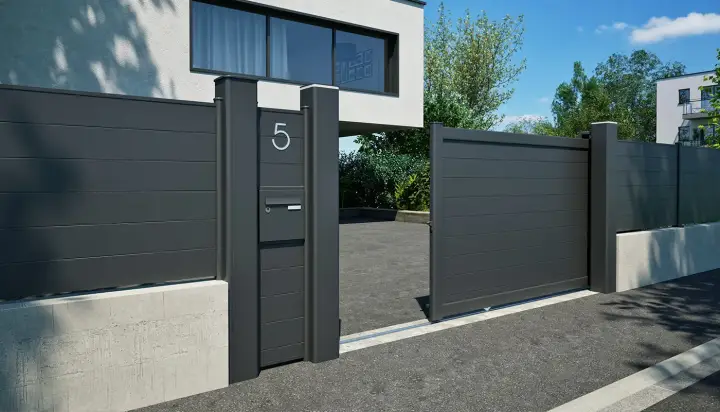 totem boite aux lettres