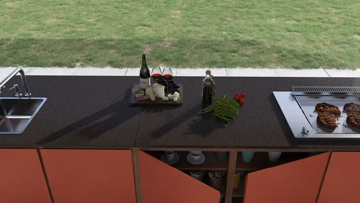 Plan de travail de la cuisine Kanell