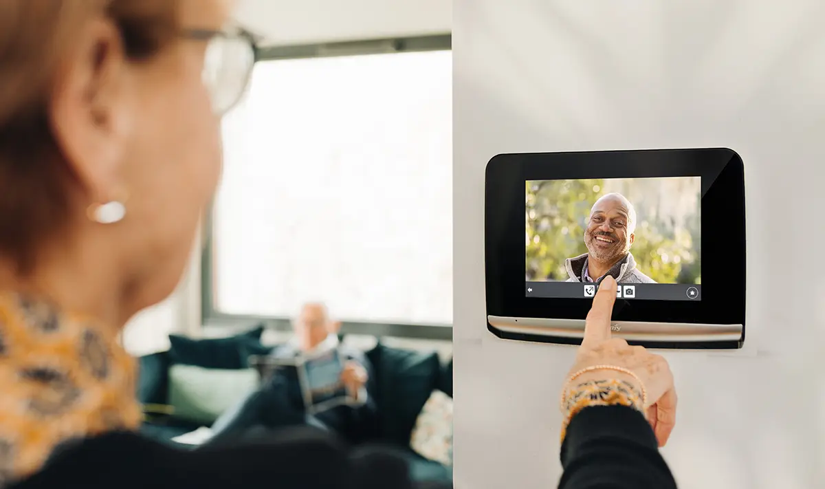 Visuel ambiance visiophone V500 pro IO connect