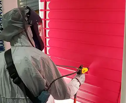 Atelier de thermolaquage